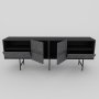 HANAH HOME TV polica Derin Black - slika 5