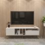 HANAH HOME TV polica Mistico (180) White Gold - slika 2