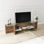 HANAH HOME TV polica Escape TV Walnut - slika 3