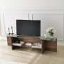 HANAH HOME TV polica Escape TV Walnut - slika 4
