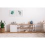 HANAH HOME TV polica Lissa DolapliTv Stand White - slika 3