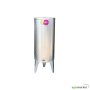 AGROMARKET Inox bačva 180 l (za rakiju)- sa slavinom - slika 1