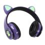 CAT Ear Bluetooth slušalice ljubičaste - slika 1