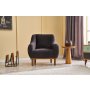Atelier del Sofa Fotelja Rens Anthracite - slika 2