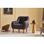 Atelier del Sofa Fotelja Rens Anthracite - slika 1