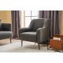 Atelier del Sofa Fotelja Revos Anthracite - slika 2