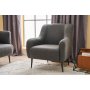 Atelier del Sofa Fotelja Revos Anthracite - slika 1