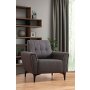 Atelier del Sofa Fotelja Hamlet Dark Grey - slika 1
