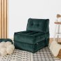 Atelier del Sofa Fotelja Mocca Petrol Green - slika 1