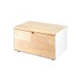 DAJAR DJ68938 KUTIJA ZA HLEB 35,5X21,5X19,5 CM BAMBUS/METAL - slika 1