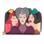 Loungefly Disney Villains Scene Evil Stepmother and Step Sisters Zip Around, novčanik - slika 1