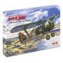 ICM Model Kit Aircraft - I-15 Bis WWII Soviet Biplane Fighter 1:72 - slika 1