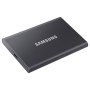 SAMSUNG Portable T7 4TB sivi eksterni SSD (MU-PC4T0T) - slika 2