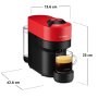 NESPRESSO Vertuo POP Aparat za espresso kafu (crveni) - slika 5