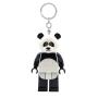 LEGO Minifigure privezak za ključeve sa svetlom: Tip u panda kostimu - slika 1
