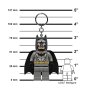 LEGO DC Comics privezak za ključeve sa svetlom: Betmen sivi - slika 5