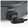 HAEGER GR-036.012A ELEKTRIČNI TIGANJ ZA PIZZU 36X9CM 1500W - slika 2