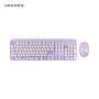 GEEZER WL HELLO BEAR set tastatura i miš u LjUBIČASTOJ boji - slika 1