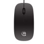 MANHATTAN USB Miš Silhouette 177658 crni - slika 1