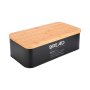 ESTIA Kutija za hleb - Crna 42X23X13CM (ES01-20248) - slika 1