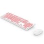 XO Bežična Tastatura i Miš KB-05 pink - slika 1