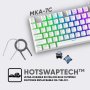 ARMAGGEDDON Tastatura mehanička - MKA-7C Psycheagle Bela - slika 3