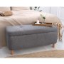 Atelier del Sofa Tabure Rocio Dark Grey - slika 1