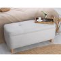 Atelier del Sofa Tabure Rocio Light Grey - slika 2