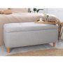 Atelier del Sofa Tabure Rocio Light Grey - slika 1
