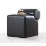 Atelier del Sofa Tabure Rohin Deri Puf Black - slika 5