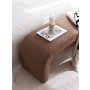 Atelier del Sofa Tabure Nu Bench Brown - slika 5