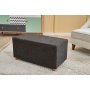 Atelier del Sofa Tabure Genma Gabbana Anthracite Copper - slika 1