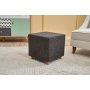 Atelier del Sofa Tabure Ranma Gabbana Anthracite Copper - slika 1