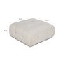 Atelier del Sofa Tabure Bubble Pouffe Beige - slika 4