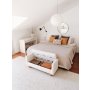 Atelier del Sofa Tabure Tedy Sandikli White - slika 3