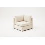 Atelier del Sofa Ugaona fotelja Mottona Corner Module Cream - slika 1