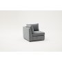 Atelier del Sofa Ugaona fotelja Mottona Corner Module Grey - slika 2