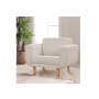 Atelier del Sofa Fotelja Larus Berjer Oak Cream - slika 1
