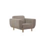 Atelier del Sofa Fotelja Larus Berjer Oak Grey - slika 2