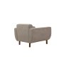 Atelier del Sofa Fotelja Larus Berjer Walnut Grey - slika 4