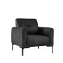 Atelier del Sofa Fotelja Mustang Anthracite - slika 5