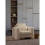 Atelier del Sofa Fotelja Lily Beige Wing - slika 1