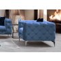 Atelier del Sofa Fotelja Como Blue - slika 2