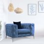 Atelier del Sofa Fotelja Como Blue - slika 1