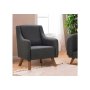 Atelier del Sofa Fotelja Hera Anthracite - slika 1