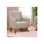 Atelier del Sofa Fotelja Hera Cream - slika 1