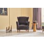 Atelier del Sofa Fotelja Lola Prestij Anthracite - slika 1