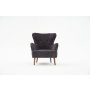 Atelier del Sofa Fotelja Karina Prestij Anthracite - slika 5