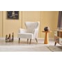 Atelier del Sofa Fotelja Karina Prestij Cream - slika 1