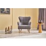Atelier del Sofa Fotelja Karina Prestij Grey - slika 2